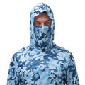 Fishnatic Fishing Jersey Camo Blue Special