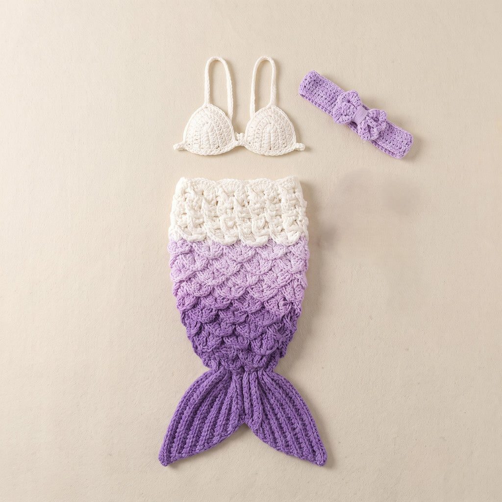 The Mermaid Purple Set Baby