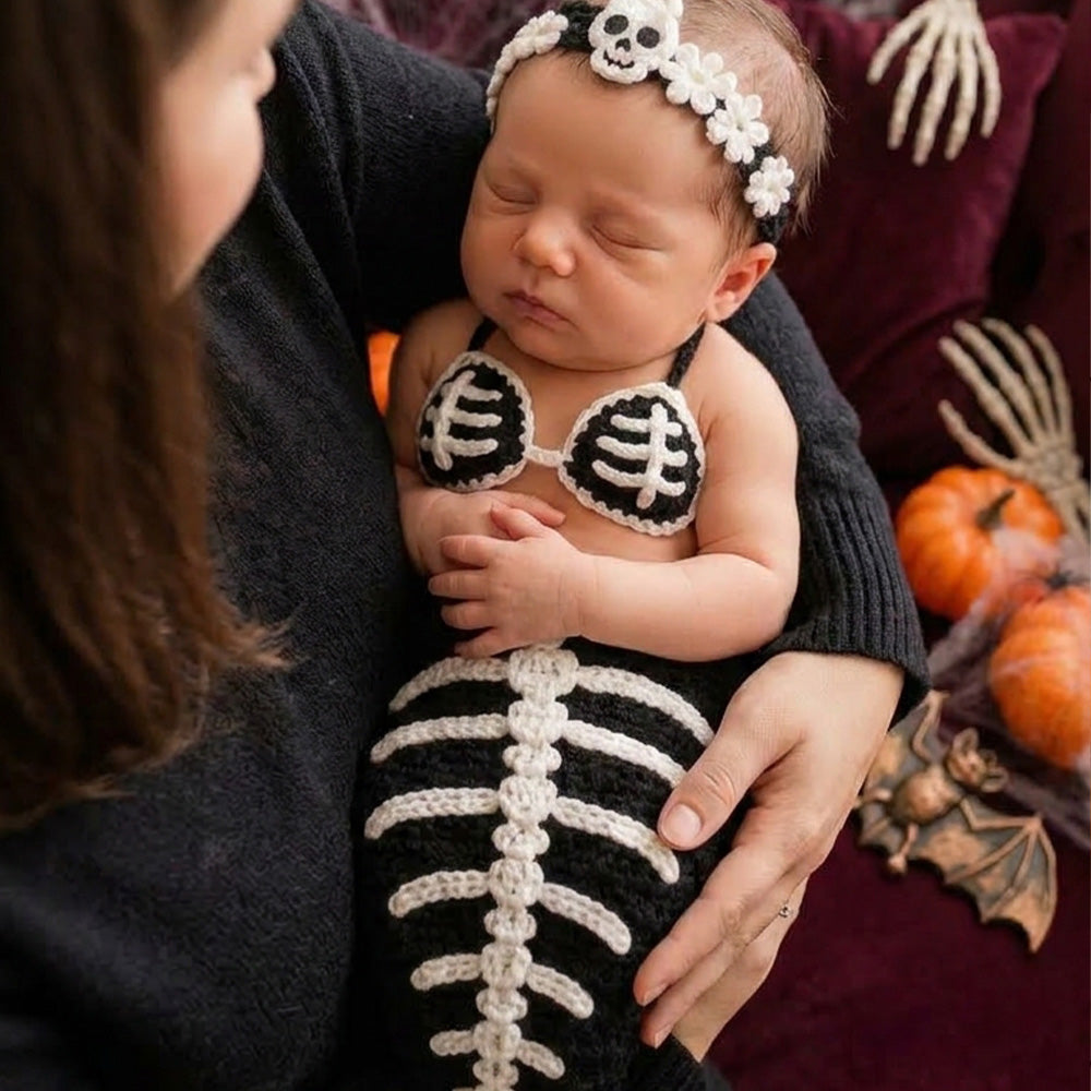The Mermaid Skelletion Halloween