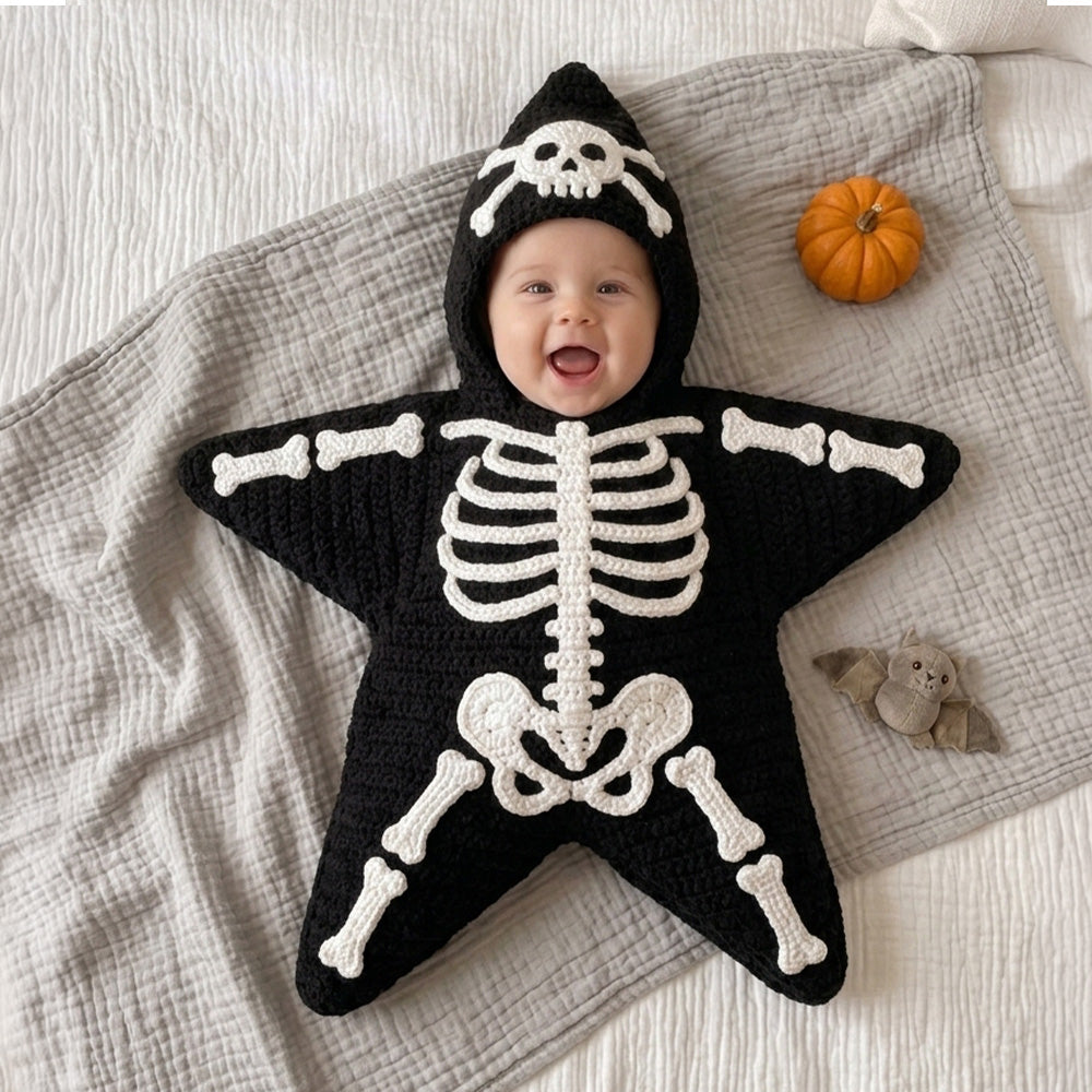 The Star Halloween Skelletion Baby Suit - Fishnatics
